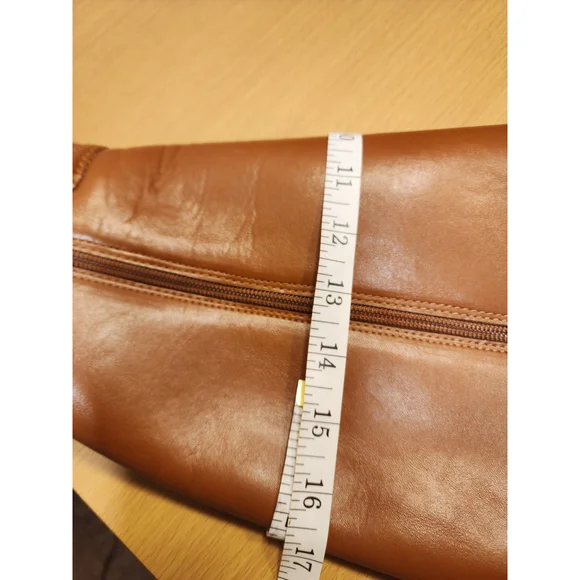 Franco Sarto Classic Ridding Knee High Boots SZ 7 M WIDE CALF Cognac Brown - Picture 13 of 14